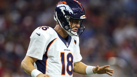 Peyton Manning makes preseason debut, goes scoreless in Broncos' 14-10 win over Texans
