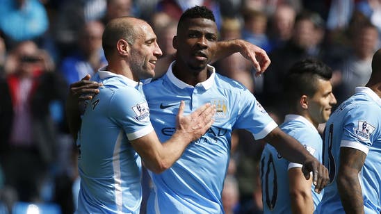 Manchester City steamroll Stoke to move up to third in EPL