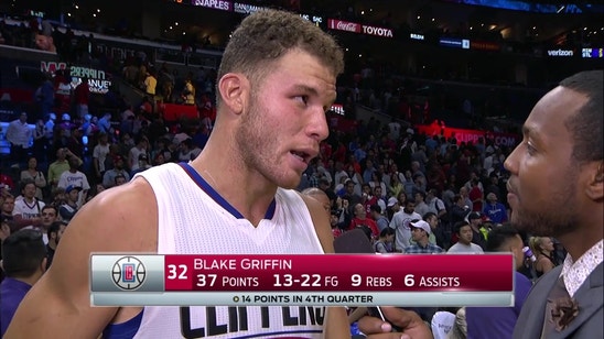 Griffin's 37 points lift Clips; Cousins sidelined with Achilles injury