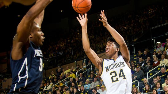 Minus LeVert, Michigan trounces Penn State with 3-point barrage