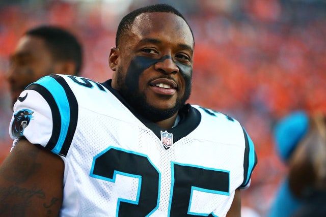 Panthers FB Mike Tolbert paid a car shop $3,900 entirely in coins