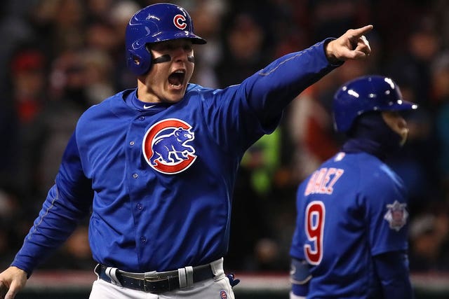 Anthony Rizzo Inspired Cubs Before Game 7 of World Series with