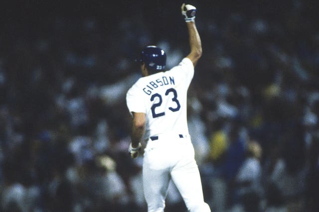 Kirk Gibson, also a legend to his teammates