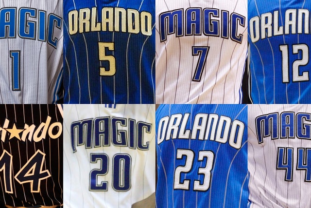 Orlando magic jersey number 1 best sale