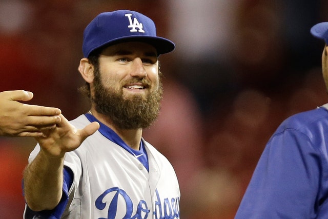 Van Slyke earns time in loaded LA lineup