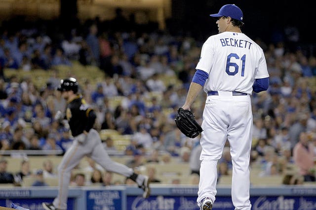 Dodgers' Beckett pitches no-hitter