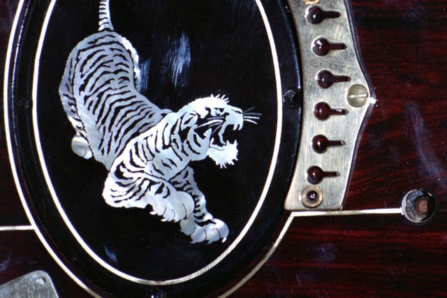 Grateful Dead News: Jerry's Tiger Guitar in the Sports Page