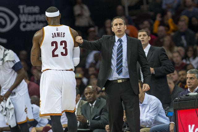 Lebron james hot sale david blatt