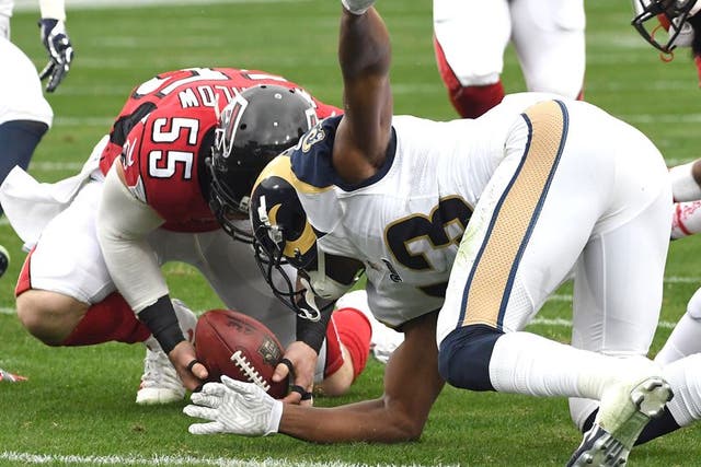 Los Angeles Rams muff the opening kickoff vs. Atlanta Falcons (Video)