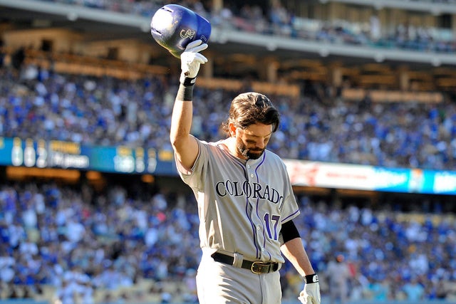 Rockies to retire Todd Helton's No. 17 jersey