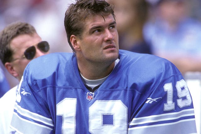 Remembering Former Detroit Lions' Quarterback Scott Mitchell - Vintage  Detroit Collection