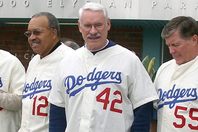 Column: Meet Ray Lamb, the last Dodger to wear Jackie Robinson's No. 42 —  by mistake - Los Angeles Times