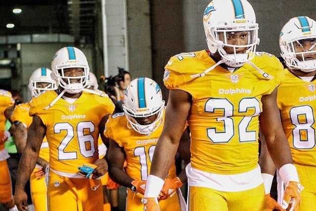 Dolphins' orange Color Rush jersey is an affront to fashion - Outsports
