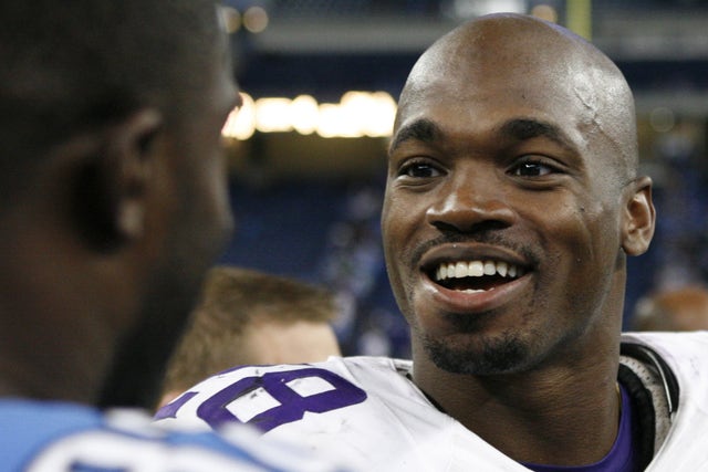 adrian peterson chew tobacco landed on injury report after swallowing chewing Adrian Peterson denies sickness was