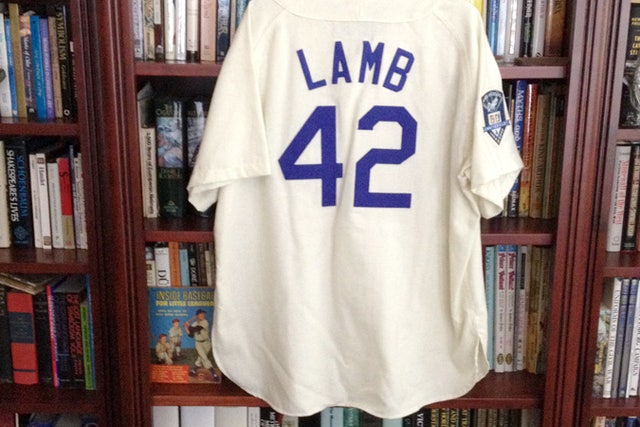 Column: Meet Ray Lamb, the last Dodger to wear Jackie Robinson's