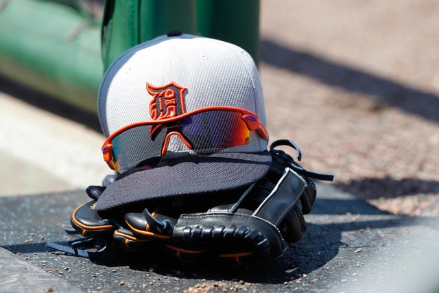 Men's New Era White/Orange Detroit Tigers Cooperstown Collection