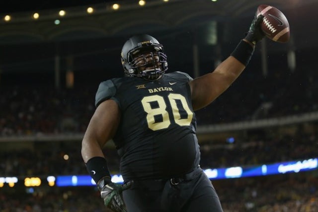 Baylor's 405-pound tight end could be heaviest player ever drafted in NFL