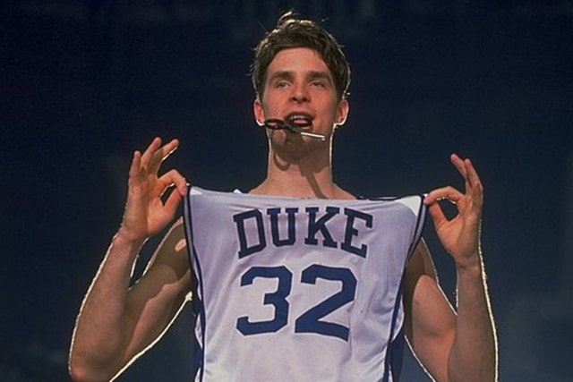 Christian Laettner mocks Kentucky fans after Luke Maye's ...