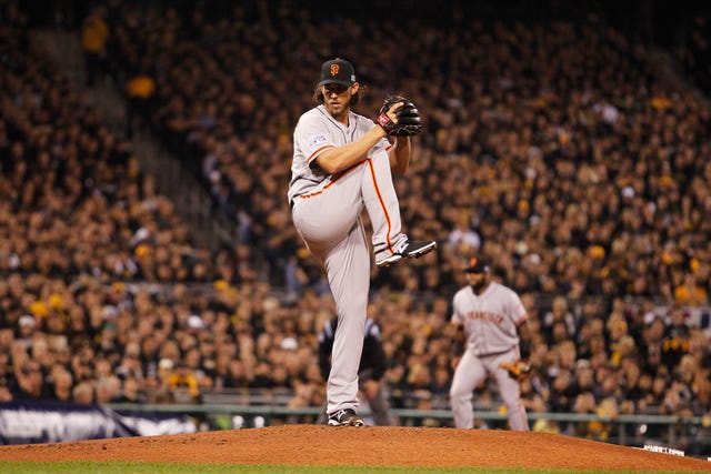 Giants' Madison Bumgarner dominates Rockies on the mound; also