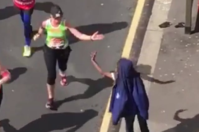 Mischievous Kid Trolls London Marathon Runners Fox Sports