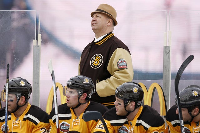 Bruins' Julien takes page from Belichick's wardrobe playbook for Winter  Classic