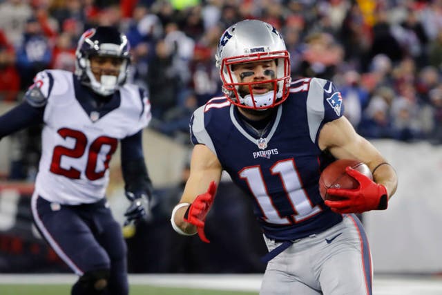 AFC East: New England Patriots — Quarterback Tom Brady (12) drops back to  pass against the San Diego Chargers during the fourth quarter at Qualcomm  Stadium on Dec. 7, 2014. (Jake Roth-USA