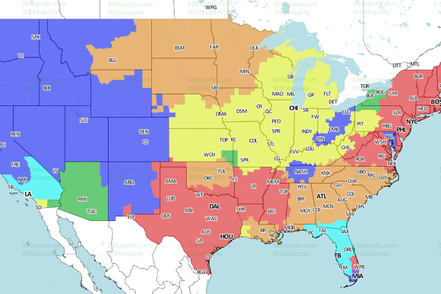 NFL TV Schedule and Broadcast Map: Week 3 | FOX Sports