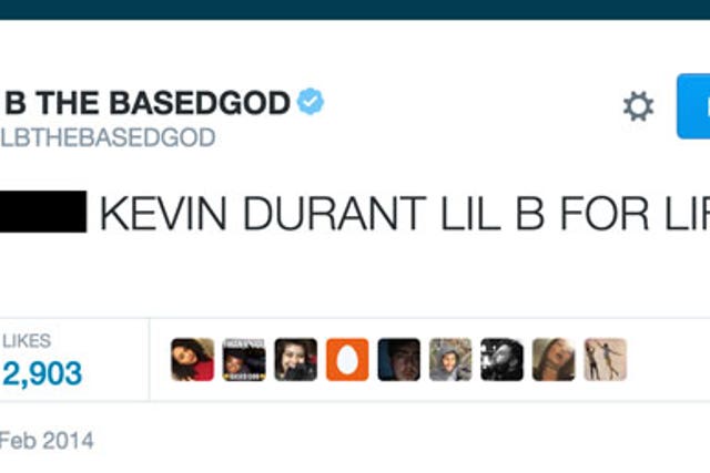 Kevin Durant: Lil B Lifts Curse