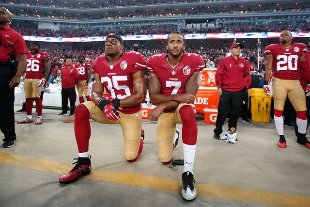President Trump Says He S The Reason Colin Kaepernick Remains