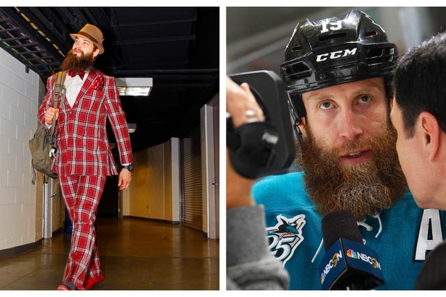 Why you need to stop saying Brent Burns and Joe Thornton have
