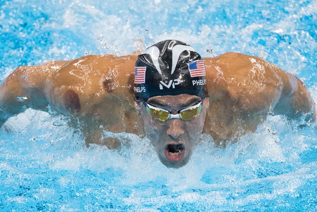 Names and faces: Michael Phelps, Dontrelle Willis