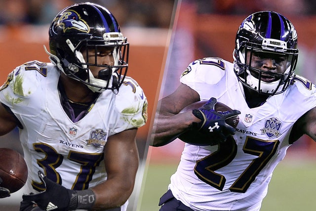 Ravens Harbaugh Liking His New 1 2 Punch In Backfield Fox Sports