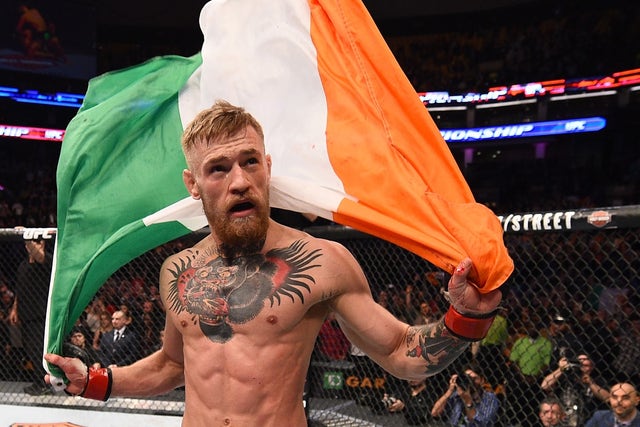 This may be why Conor McGregor celebrated on top of a Brummie