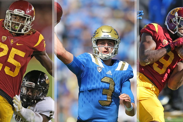 Josh Rosen Juju Smith Schuster Ronald Jones Ii On Maxwell Award Watch List Fox Sports