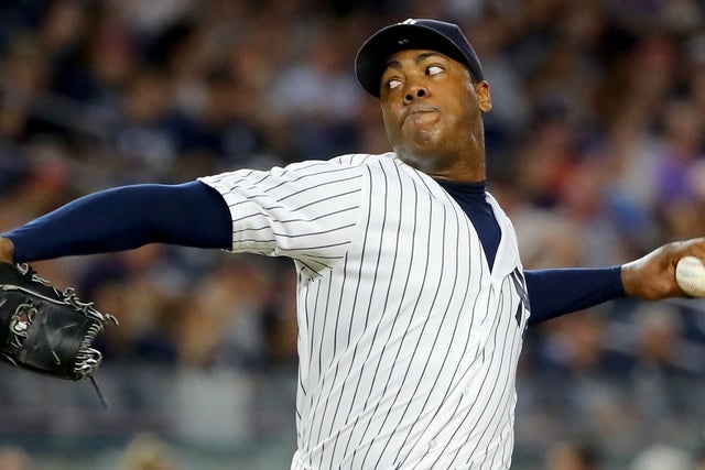 Yankees activate closer Aroldis Chapman, designate David Hale