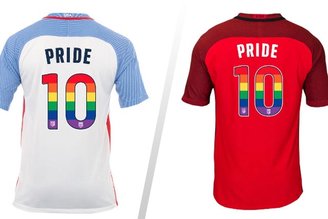 uswnt rainbow jersey for sale