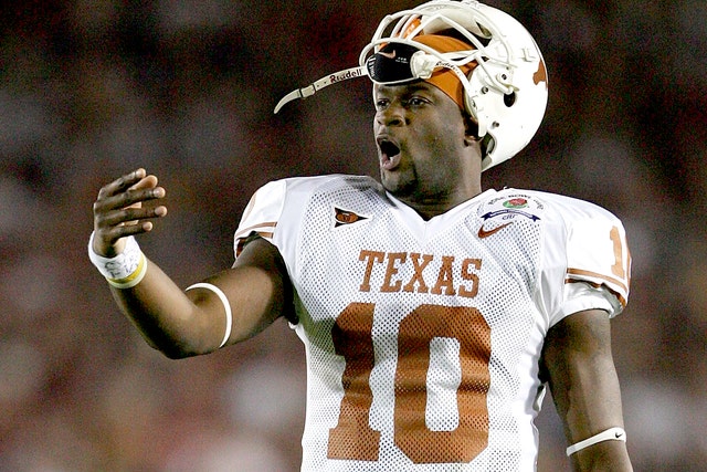 vince young texas jersey