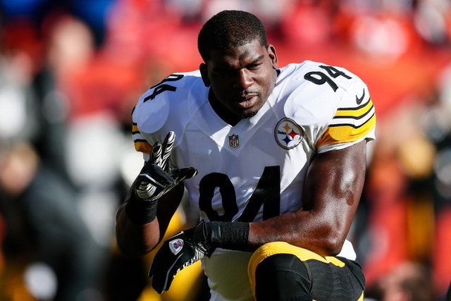 Lawrence Timmons gets sick in end zone vs. Miami (Video)