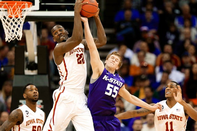 Ejim S Double Double Helps No 16 Iowa State Hold Off K State