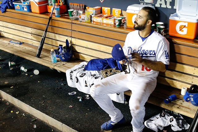 Why did Los Angeles Dodgers' Andre Ethier scream at Don Mattingly