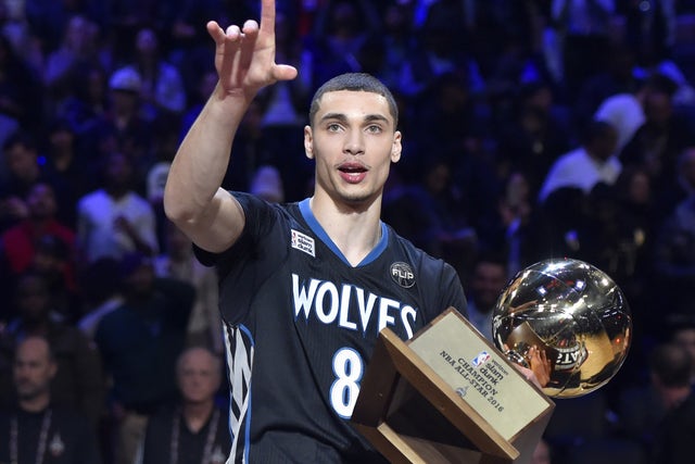 zach lavine slam dunk