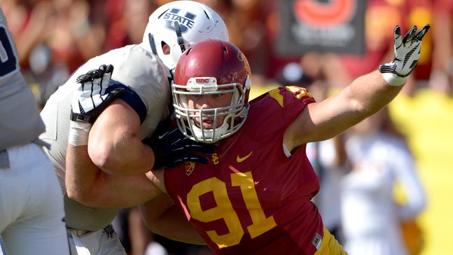 Is former USC DE Morgan Breslin the NFL Combine's biggest snub?