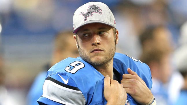 Stafford backs Caldwell in criticism of Detroit media's negativity