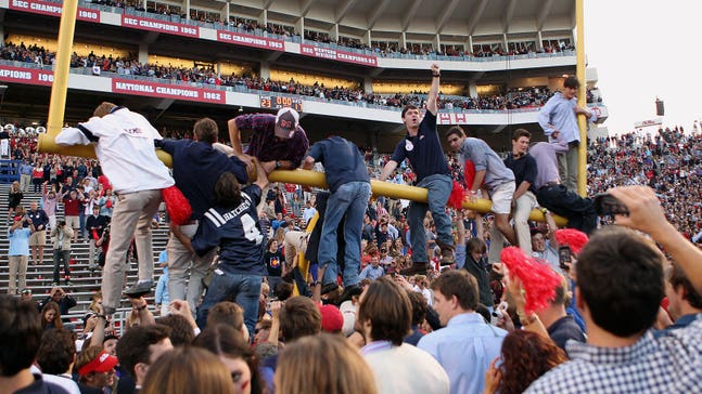 What it takes to get goalposts ready to go to work