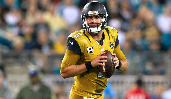 Blake Bortles offers alternative to Jaguars' 'ugly as hell' Color Rush  uniforms
