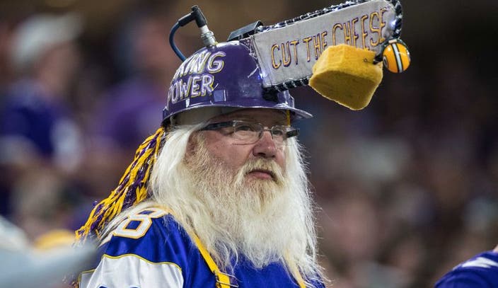 Minnesota vikings shop novelty hats