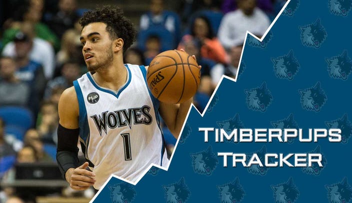 Timberpups Tracker Jones Plays Hero At Target Center Fox Sports