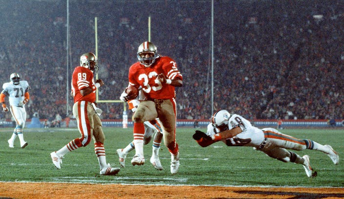 Super Bowl moment No. 36: Roger Craig high-stepping into the end