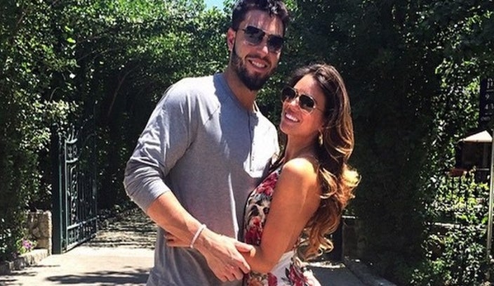 Boston Red Sox's Eric Hosmer and TV Personality Kacie McDonnell's