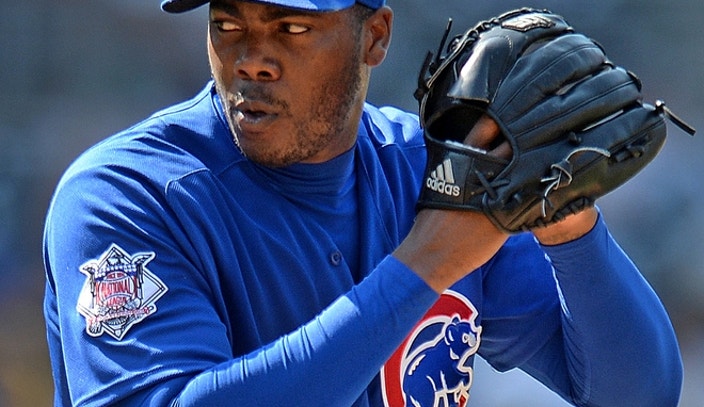 Chicago Cubs Aroldis Chapman No Longer Velocity King